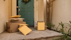 Online shopping deliveries