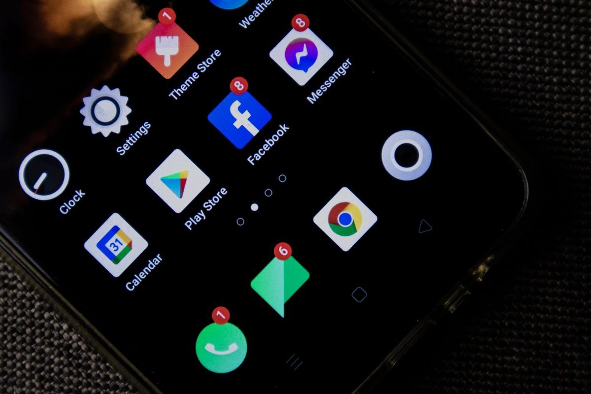 Smartphone screen showing multiple app notifications, representing comeback alert overload