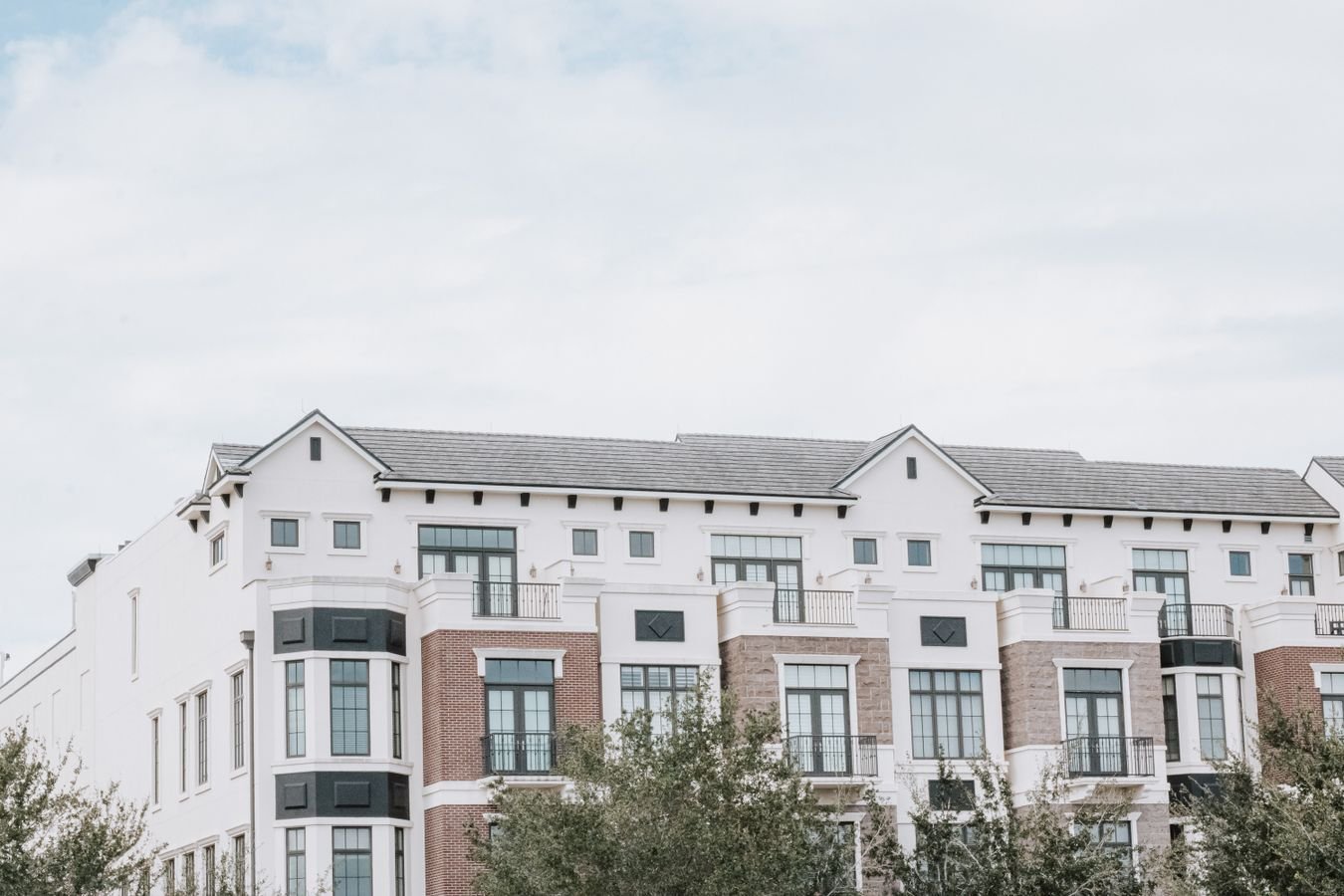 Modern apartment building exterior representing The Apartment Job Netflix Korean drama setting