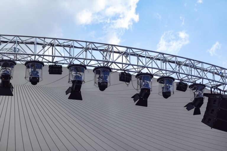 Concert stage lights representing a K-pop solo comeback release