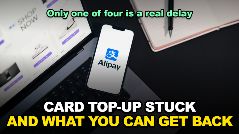 Crypto Card Top-Up Stuck on Pending? The Four Causes and What Is Recoverable (2026)