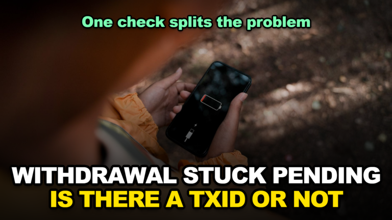 Crypto Withdrawal Stuck on Pending? Check for a TXID First (2026)