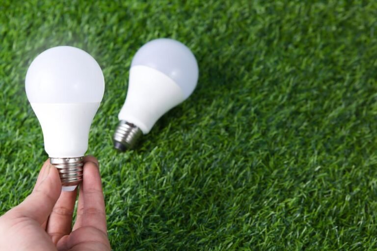 Philips Hue smart light bulb representing a connected smart home lighting setup