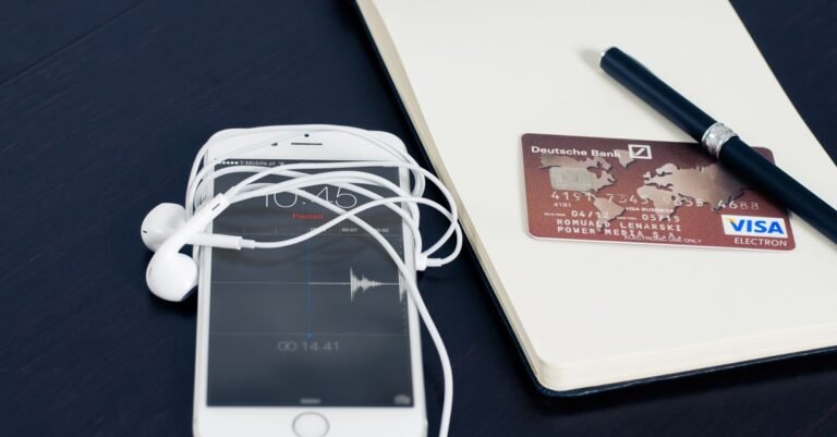 Stablecoin Visa card used for a mobile payment - KAST card cashback math