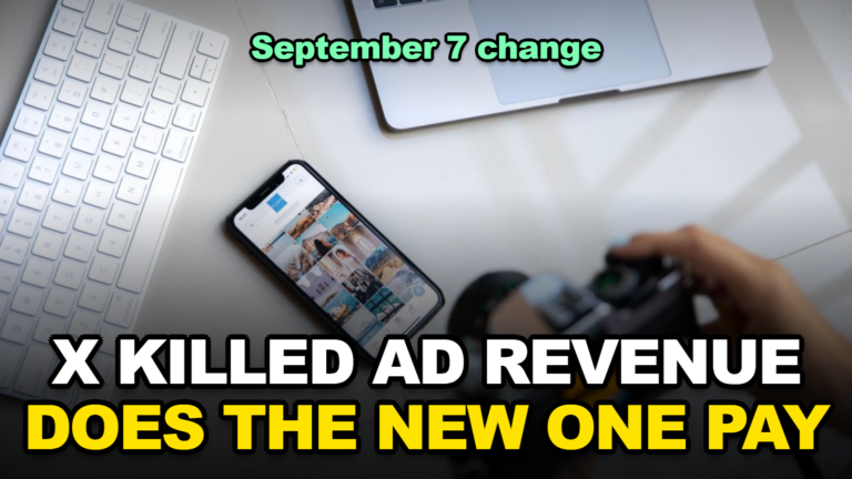 X Replaced Creator Revenue Sharing With Original Content Rewards on September 7 — Does It Actually Pay More?