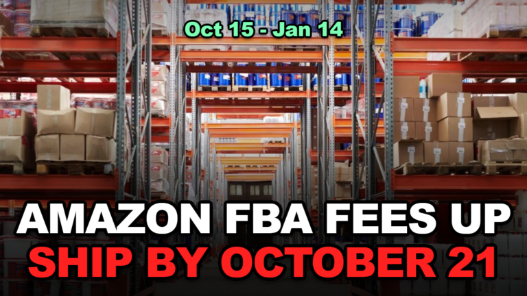 Amazon FBA Holiday Peak Fees Start October 15: What a Small Seller Really Pays per Unit, and the October 21 Black Friday Deadline (2026)