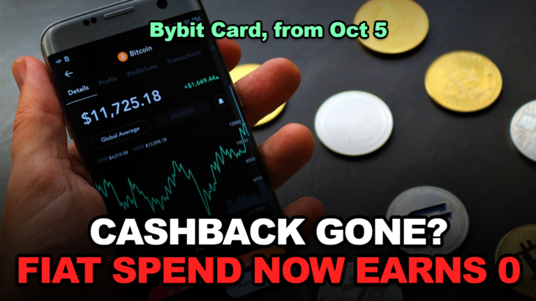 Bybit Card Cashback Missing After October 5? The Crypto-Only Rule, Calculated (2026)