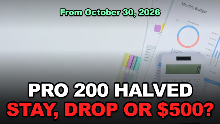 ChatGPT Pro 200 usage cut on October 30, 2026 thumbnail