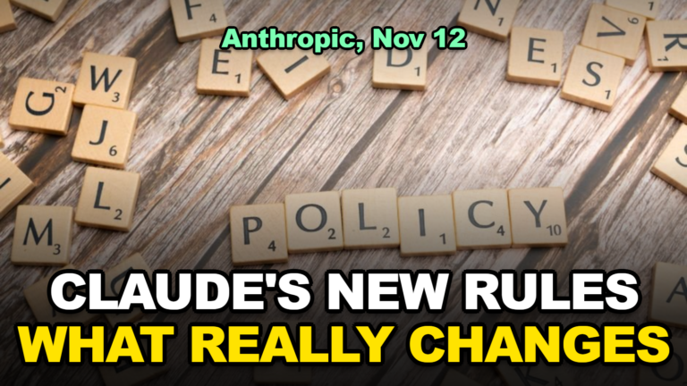 Claude’s New Usage Policy Starts November 12: Can You Get Banned for Being Rude, and What Changes for API Builders? (2026)
