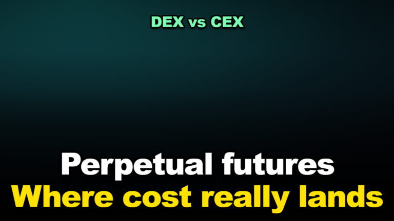 DEX vs CEX Perpetuals (2026): Why the Cheaper Fee Page Costs More