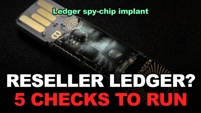 Bought a Ledger From a Reseller? Why Genuine Check Passes on the Spy-Chip Devices, and the 5 Checks That Actually Rule It Out (2026)