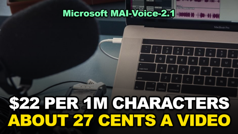 MAI-Voice-2.1 Pricing: What a Voiceover or Podcast Episode Actually Costs vs ElevenLabs (October 2026)