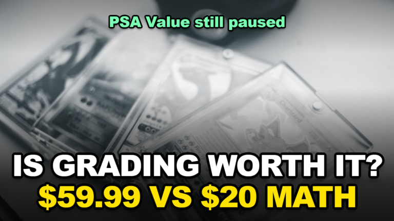 PSA Value Still Paused: Is a $59.99 PSA Grade Worth It, or Is CGC’s $20 Tier the Smarter Flip? (October 2026 Break-Even Math)