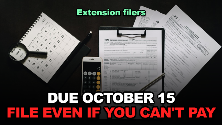 October 15 Tax Extension Deadline 2026: What Side Hustlers Owe, and What If You Can’t Pay
