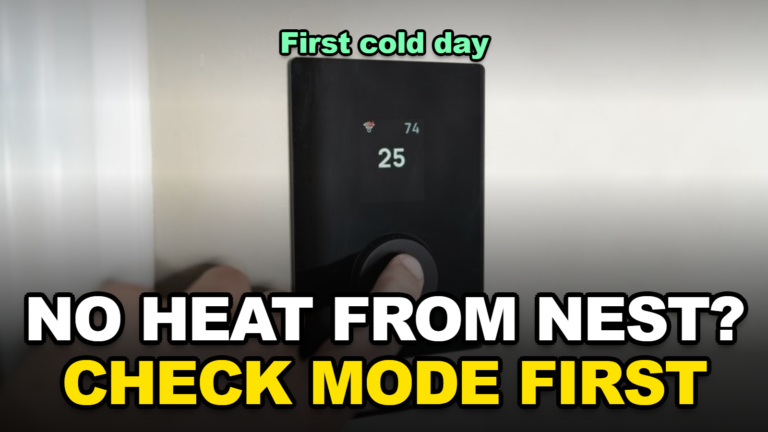 Smart Thermostat Won’t Turn On the Heat on the First Cold Day? What to Check Before You Call a Pro (2026)