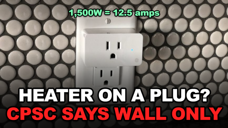 Can You Run a Space Heater on a Smart Plug? What the 15-Amp Rating Leaves Out (2026)