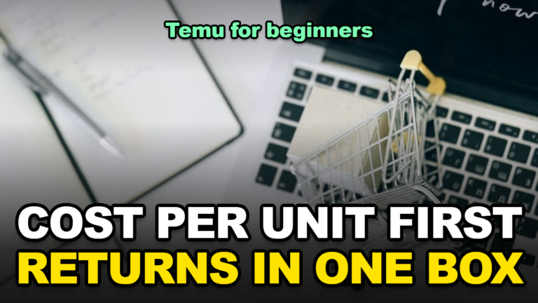 Temu: How to Find Good Deals Step by Step